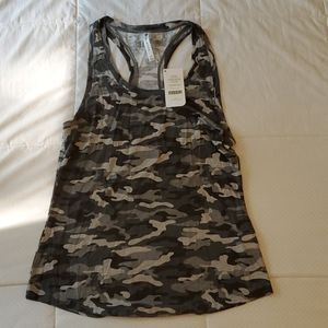 Fabletics Aventura Tank Gray Camo